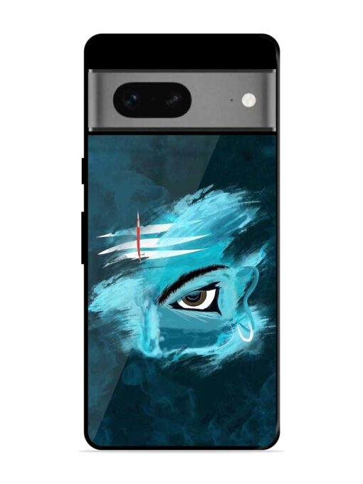 Lord Shiva Glossy Metal Phone Cover for Google Pixel 7 Zapvi