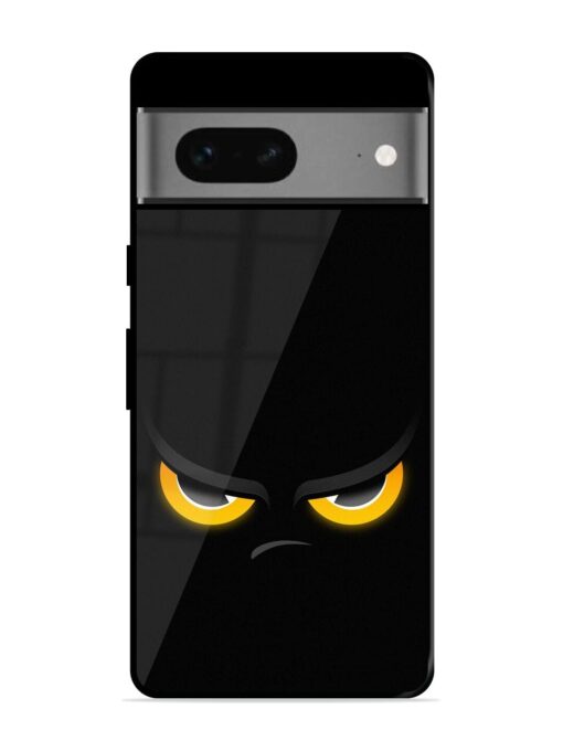 Scary Yellow Eye Glossy Metal TPU Phone Cover for Google Pixel 7 Zapvi