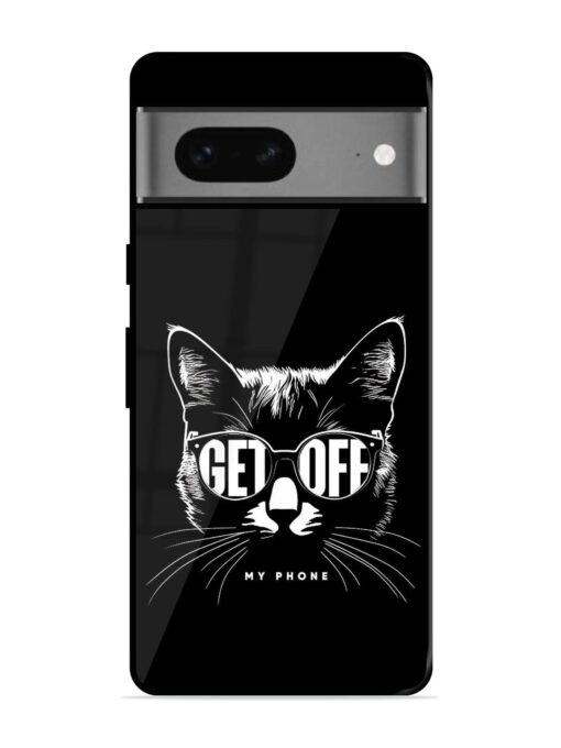 Get Off Glossy Metal TPU Phone Cover for Google Pixel 7 Zapvi