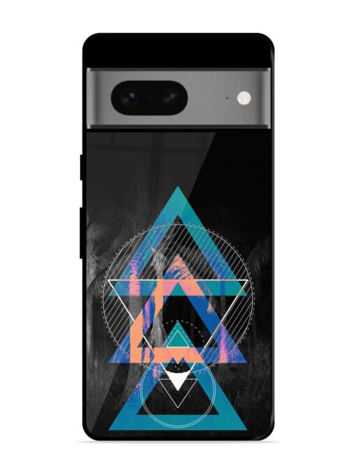 Indie Cross Glossy Metal Phone Cover for Google Pixel 7 Zapvi