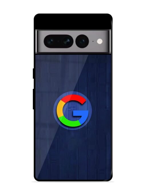 Google Logo Printed Glossy Metal TPU Phone Cover for Google Pixel 7 Pro Zapvi