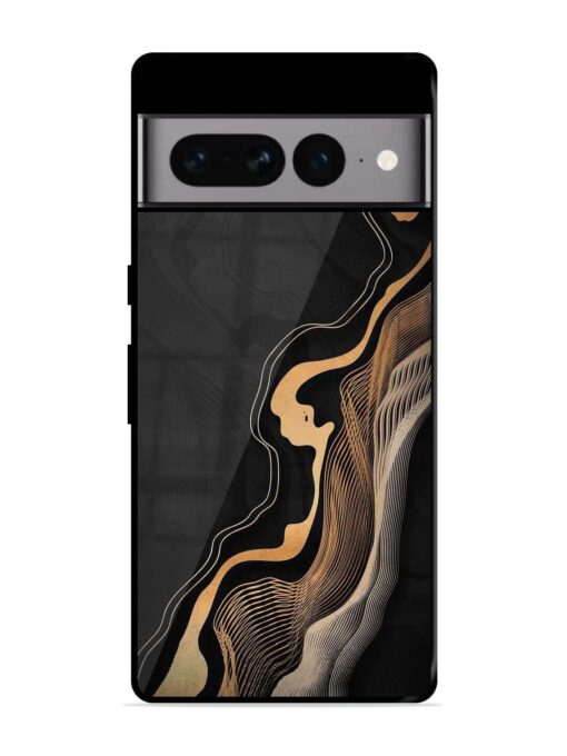 Abstract Art Glossy Metal TPU Phone Cover for Google Pixel 7 Pro Zapvi