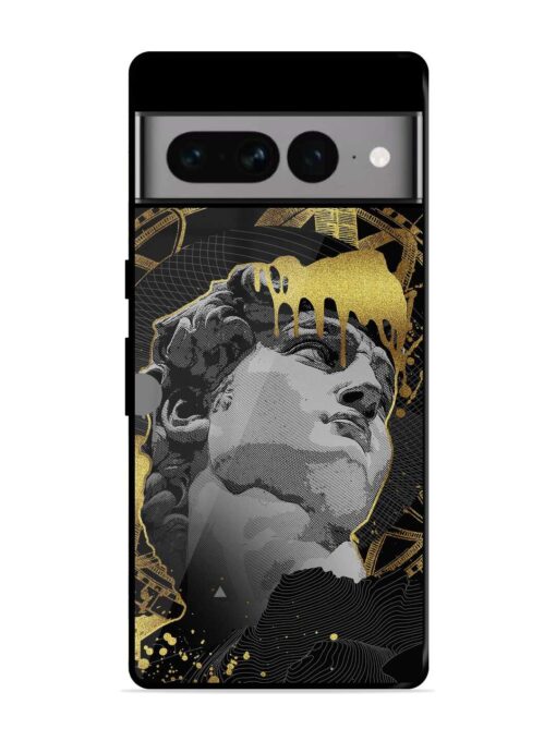 Roman Face Glossy Metal Phone Cover for Google Pixel 7 Pro Zapvi