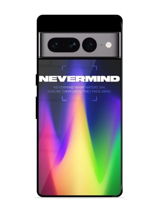 Nevermind Glossy Metal Phone Cover for Google Pixel 7 Pro Zapvi