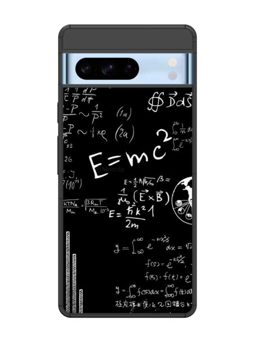 E=Mc2 Mass?Energy Equivalence Glossy Metal Phone Cover for Google Pixel 8 Pro Zapvi