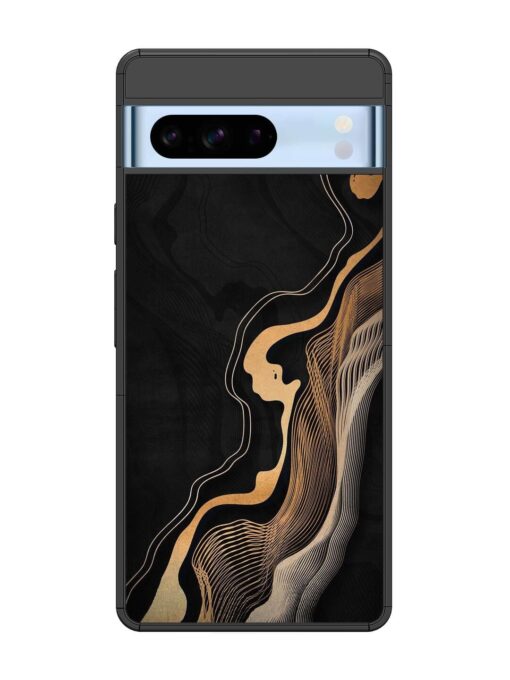 Abstract Art Glossy Metal TPU Phone Cover for Google Pixel 8 Pro Zapvi