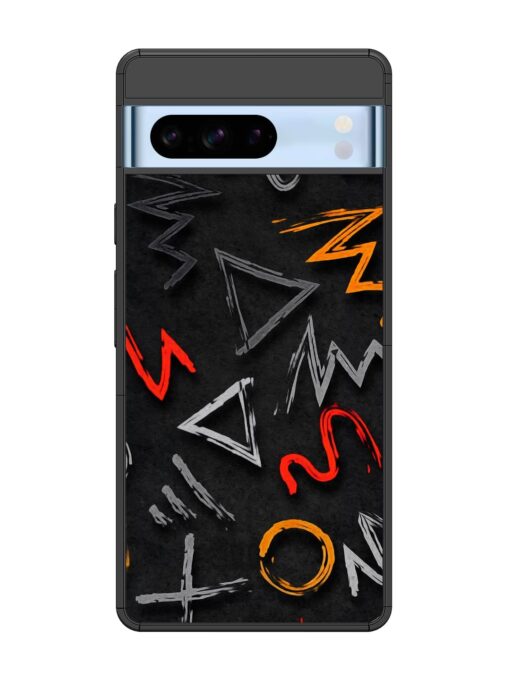 Grungy Graffiti Glossy Metal Phone Cover for Google Pixel 8 Pro Zapvi