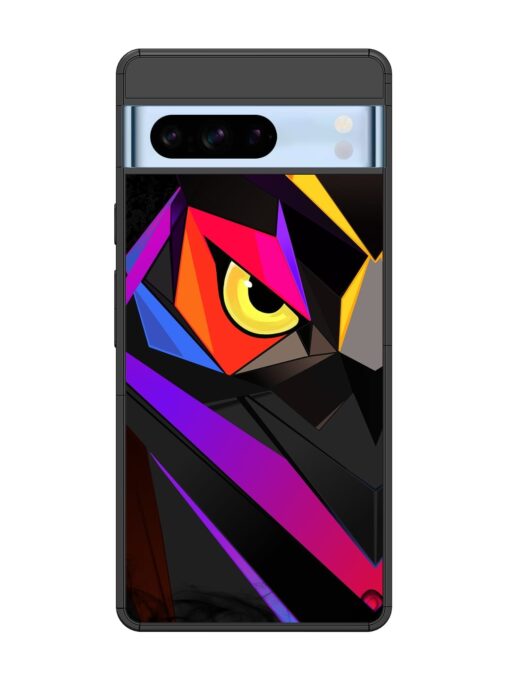 Wpap Owl Glossy Metal Phone Cover for Google Pixel 8 Pro Zapvi