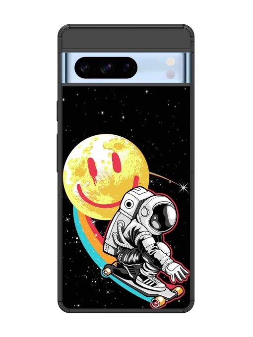 Astronaut Art Glossy Metal Phone Cover for Google Pixel 8 Pro Zapvi