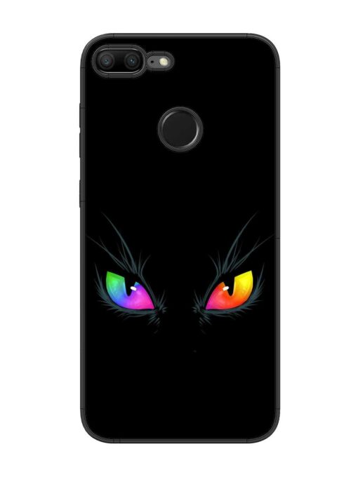 Cat Eyes Glossy Metal Phone Cover for Honor 9 Lite Zapvi