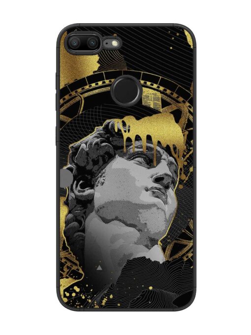 Roman Face Glossy Metal Phone Cover for Honor 9 Lite Zapvi