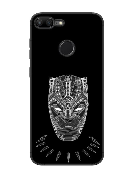 Fictional Art Glossy Metal Phone Cover for Honor 9 Lite Zapvi