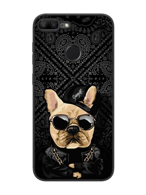 Gangsta Cool Sunmetales Dog Glossy Metal Phone Cover for Honor 9 Lite Zapvi