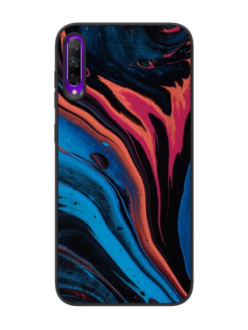 Liquefied Art Glossy Metal TPU Phone Cover for Honor 9X Pro Zapvi