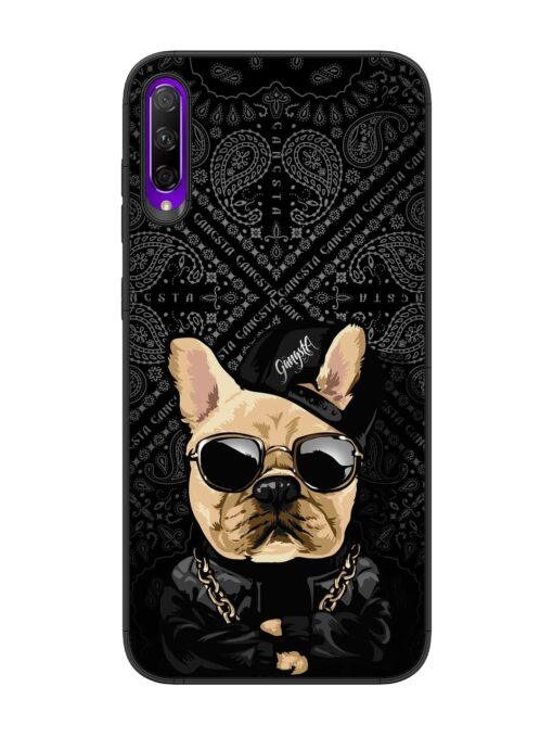 Gangsta Cool Sunmetales Dog Glossy Metal Phone Cover for Honor 9X Pro Zapvi