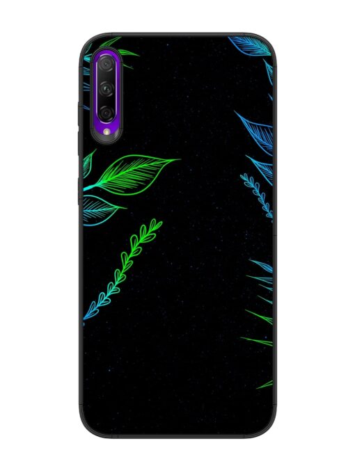 Aesthetic Neon Glossy Metal Phone Cover for Honor 9X Pro Zapvi