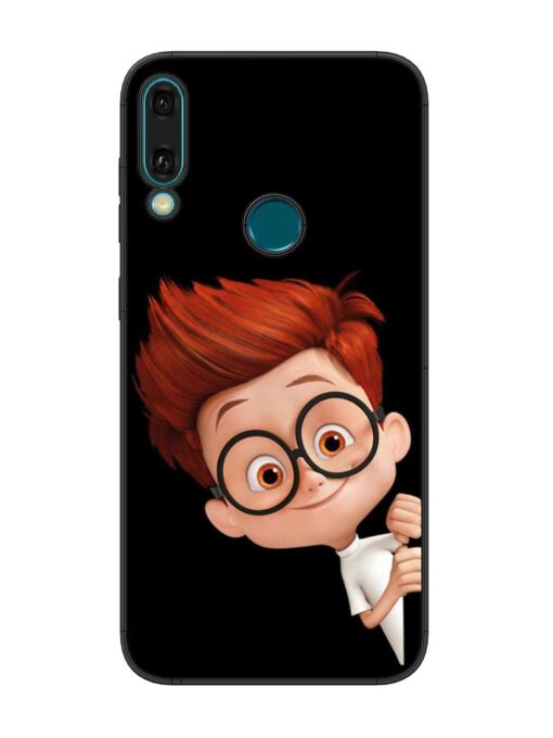 Smart Boy Cartoon Glossy Metal Phone Cover for Honor Y9 (2019) Zapvi