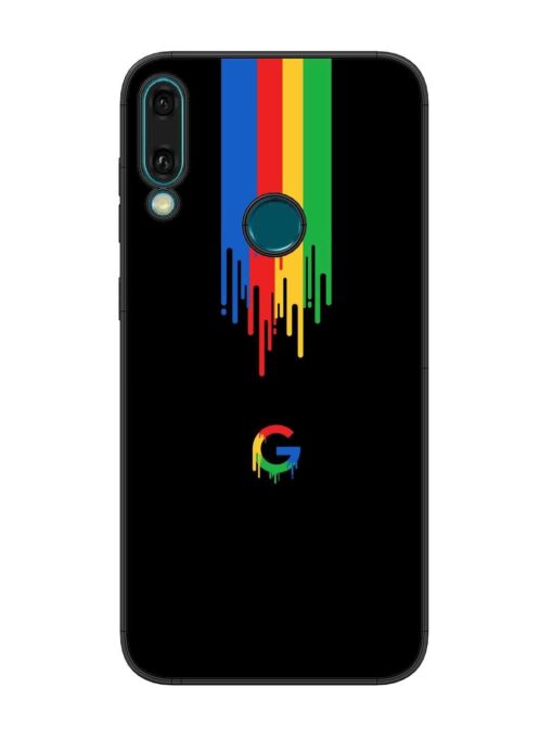 Google Logo Glossy Metal Phone Cover for Honor Y9 (2019) Zapvi