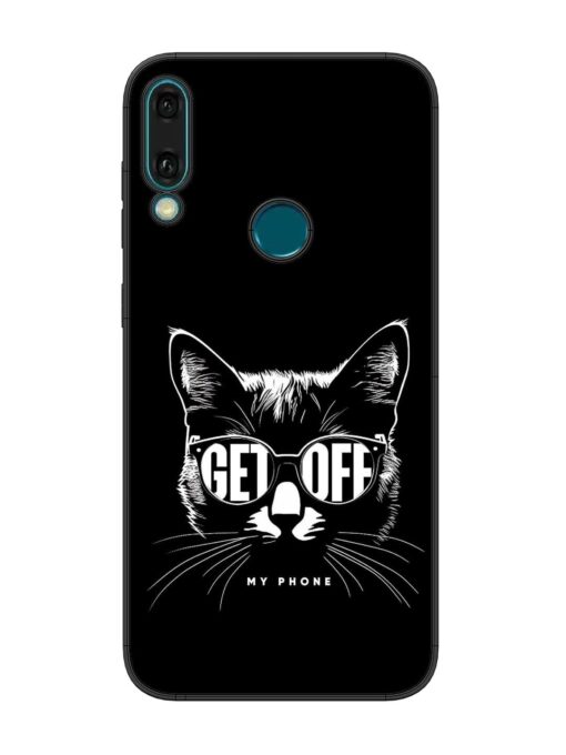 Get Off Glossy Metal TPU Phone Cover for Honor Y9 (2019) Zapvi