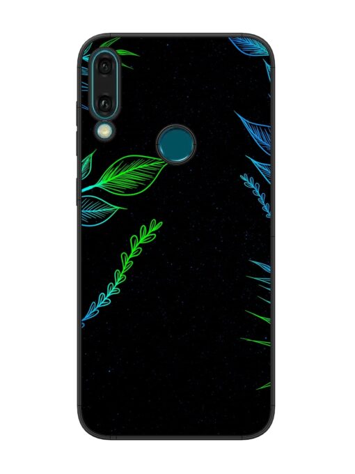 Aesthetic Neon Glossy Metal Phone Cover for Honor Y9 (2019) Zapvi