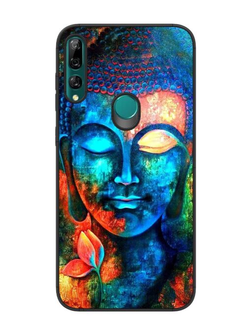 Buddha Painting Glossy Metal Phone Cover for Honor Y9 Prime Zapvi