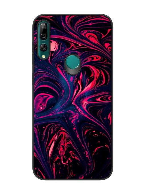 Abstract Background Glossy Metal Phone Cover for Honor Y9 Prime Zapvi