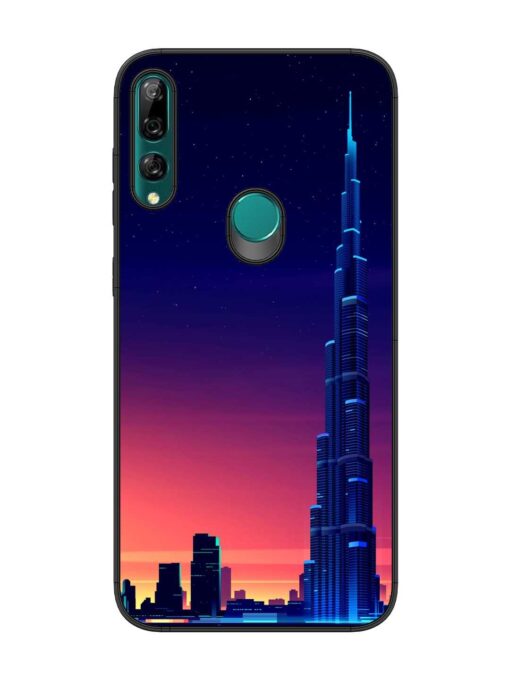 Burj Khalifa Abstract Glossy Metal Phone Cover for Honor Y9 Prime Zapvi