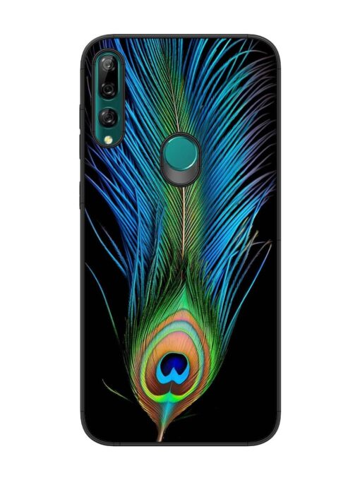 Peacock Feather Glossy Metal TPU Phone Cover for Honor Y9 Prime Zapvi