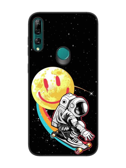 Astronaut Art Glossy Metal Phone Cover for Honor Y9 Prime Zapvi