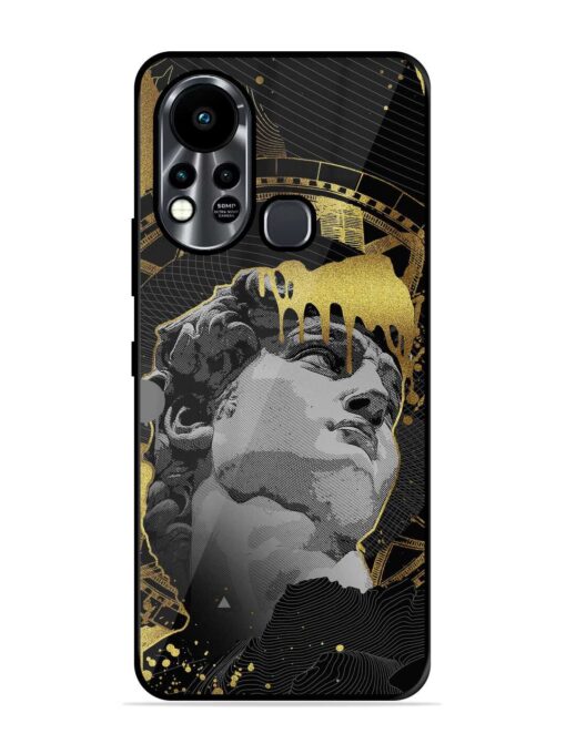 Roman Face Glossy Metal Phone Cover for Infinix Hot 11S Zapvi