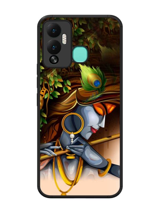 Krishna Glossy Metal Phone Cover for Infinix Hot 12 Play Zapvi