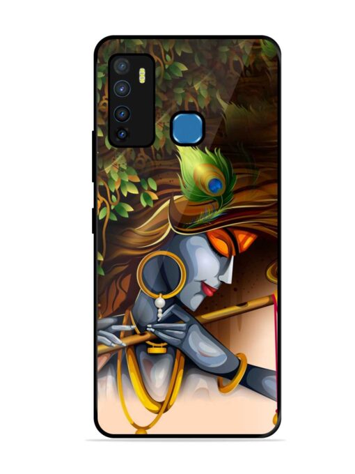 Krishna Glossy Metal Phone Cover for Infinix Hot 9 Zapvi