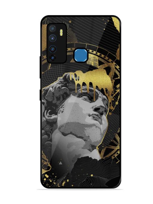 Roman Face Glossy Metal Phone Cover for Infinix Hot 9 Zapvi