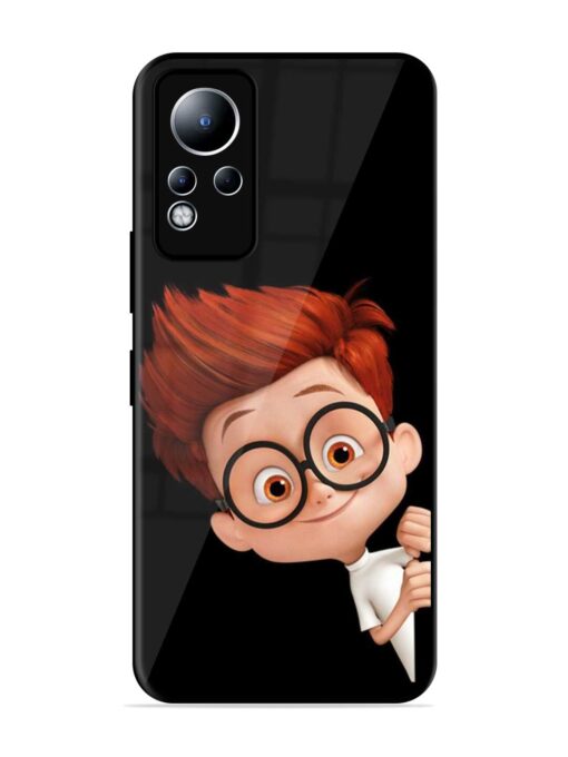 Smart Boy Cartoon Glossy Metal Phone Cover for Infinix Note 11 Zapvi