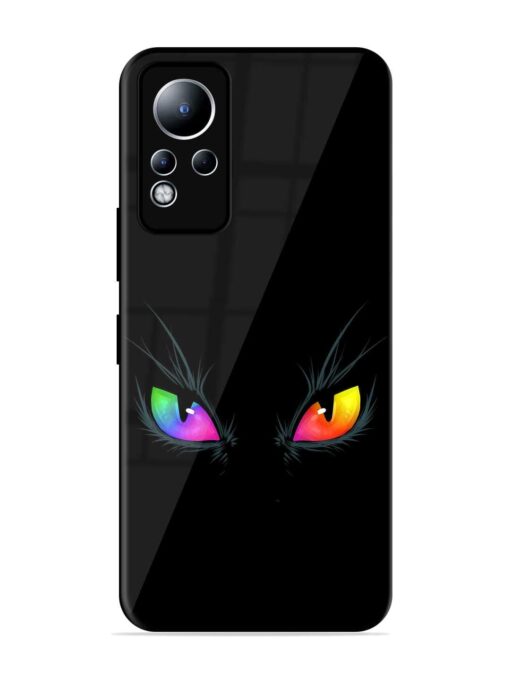 Cat Eyes Glossy Metal Phone Cover for Infinix Note 11 Zapvi