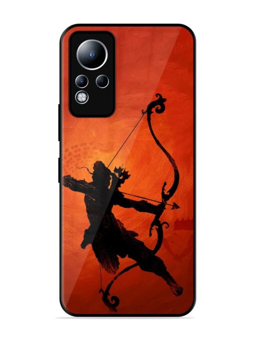 Illustration Lord Rama Glossy Metal Phone Cover for Infinix Note 11 Zapvi