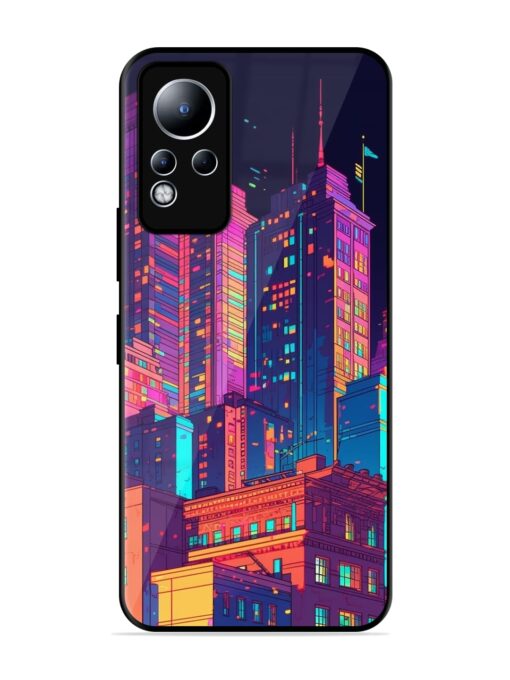 City View Glossy Metal Phone Cover for Infinix Note 11 Zapvi