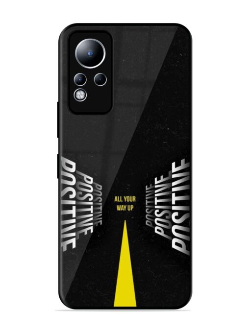 All Your Way Up Positive Glossy Metal Phone Cover for Infinix Note 11 Zapvi