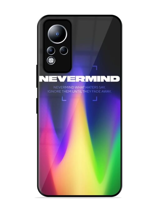 Nevermind Glossy Metal Phone Cover for Infinix Note 11 Zapvi