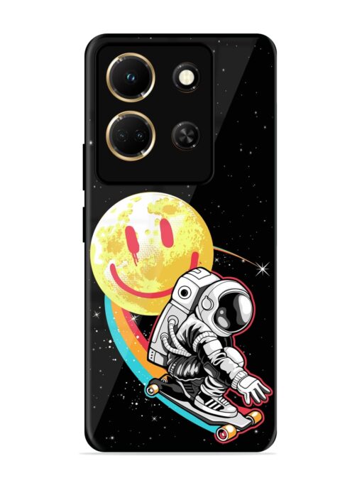 Astronaut Art Glossy Metal Phone Cover for Infinix Note 30 (5G) Zapvi