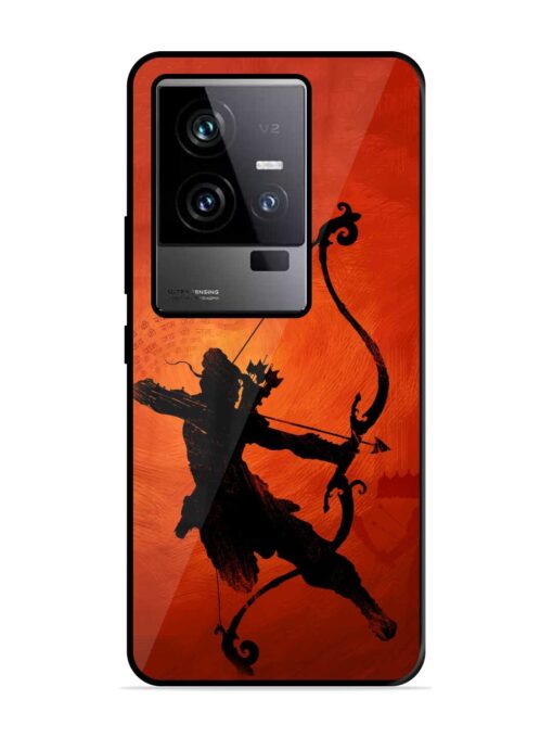 Illustration Lord Rama Glossy Metal Phone Cover for Iqoo 11 (5G) Zapvi