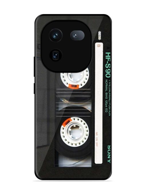 Sony Hf-S90 Cassette Glossy Metal Phone Cover for Iqoo 12 (5G) Zapvi