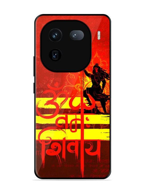 Illustration Lord Shiva Glossy Metal TPU Phone Cover for Iqoo 12 (5G) Zapvi