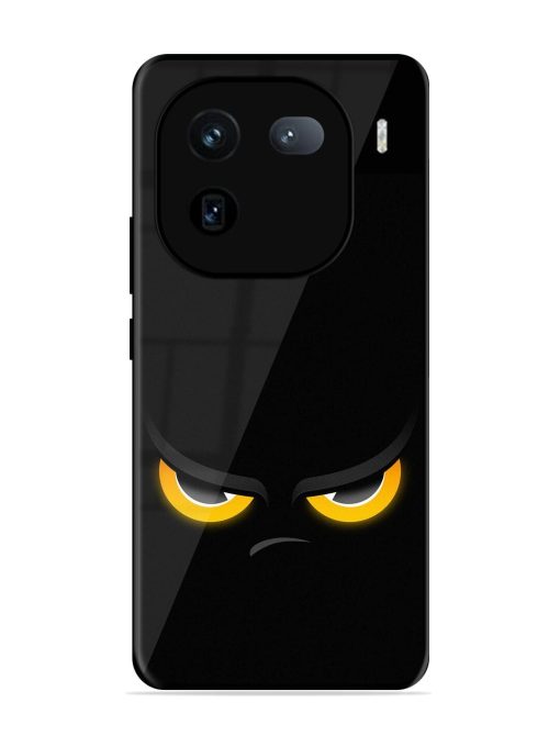 Scary Yellow Eye Glossy Metal TPU Phone Cover for Iqoo 12 (5G) Zapvi