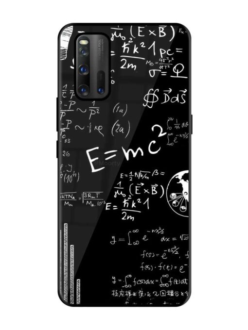 E=Mc2 Mass?Energy Equivalence Glossy Metal Phone Cover for Iqoo 3 Zapvi