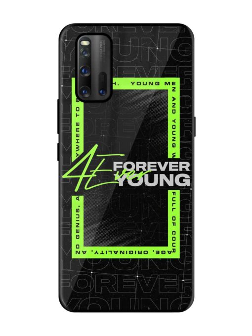 Forever Young Glossy Metal Phone Cover for Iqoo 3 Zapvi