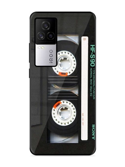 Sony Hf-S90 Cassette Glossy Metal Phone Cover for Iqoo 7 Legend (5G) Zapvi