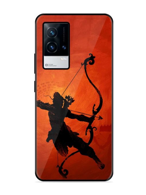 Illustration Lord Rama Glossy Metal Phone Cover for Iqoo 9 (5G) Zapvi