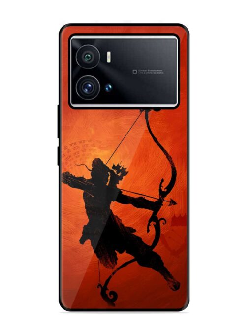 Illustration Lord Rama Glossy Metal Phone Cover for Iqoo 9 Pro Zapvi