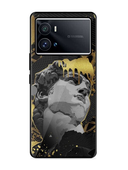 Roman Face Glossy Metal Phone Cover for Iqoo 9 Pro Zapvi